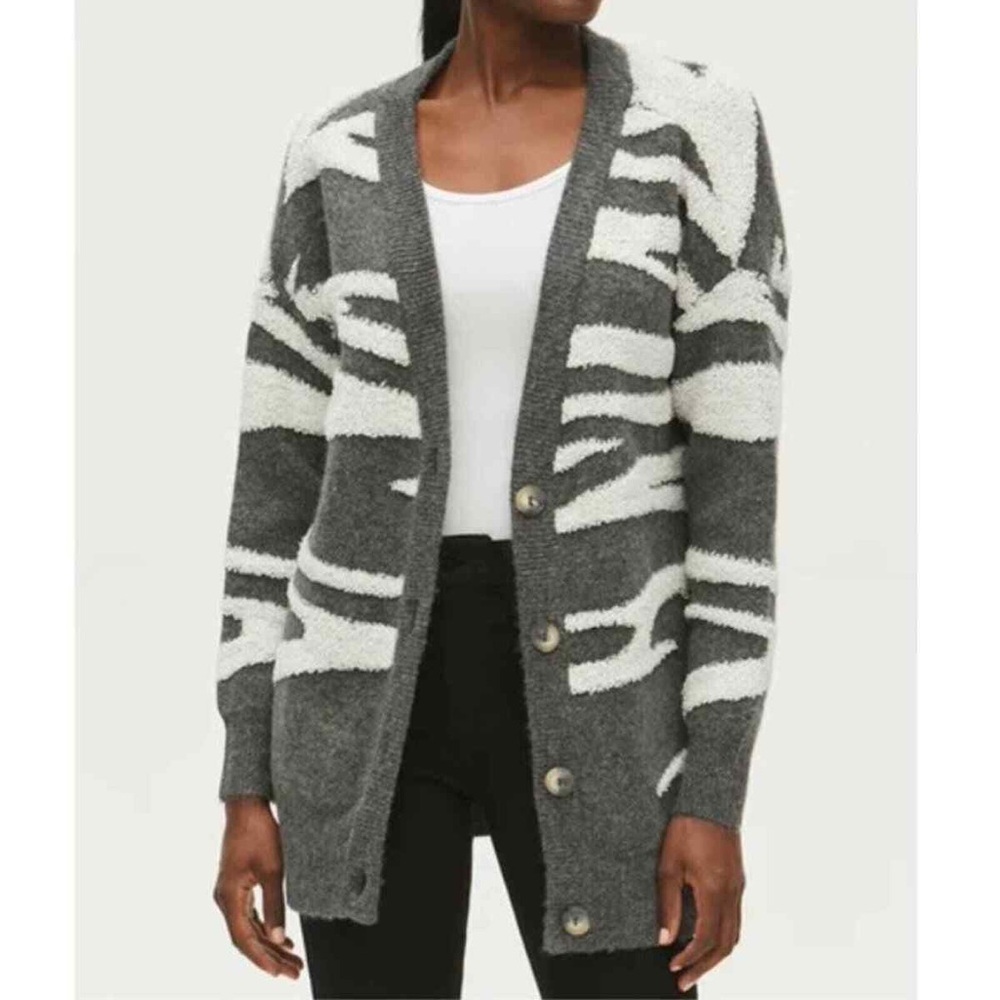 NWT Michael Stars LA Nell Cardigan Long sleeve button down size 2X